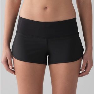 Lululemon Speed Shorts Black Size 6